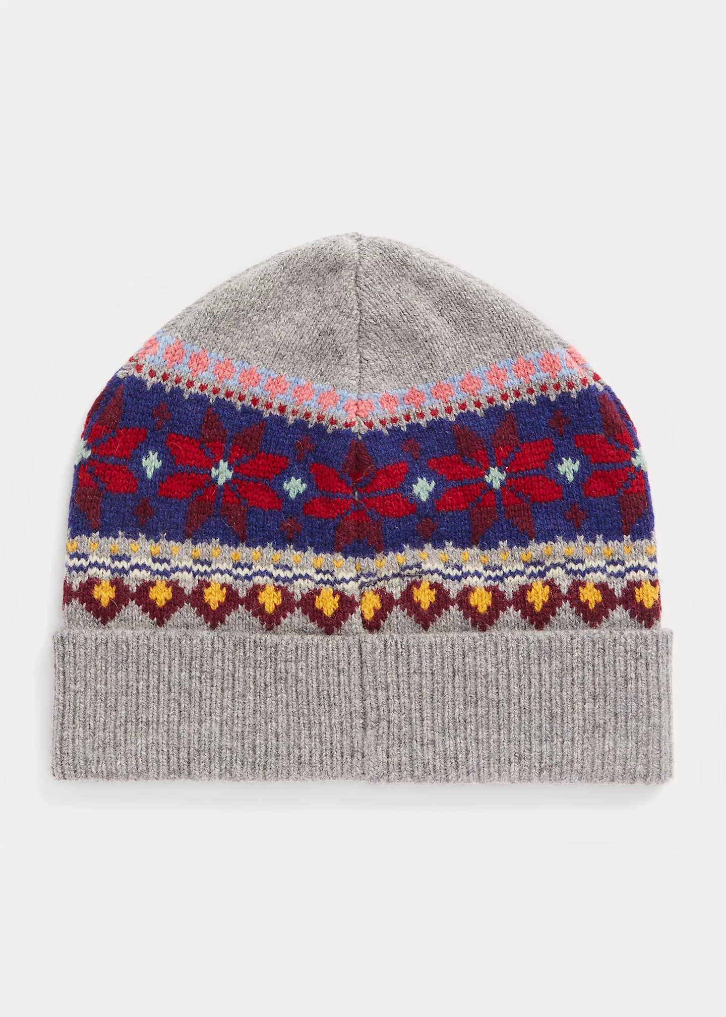 Fair Isle Wool-Blend Hat