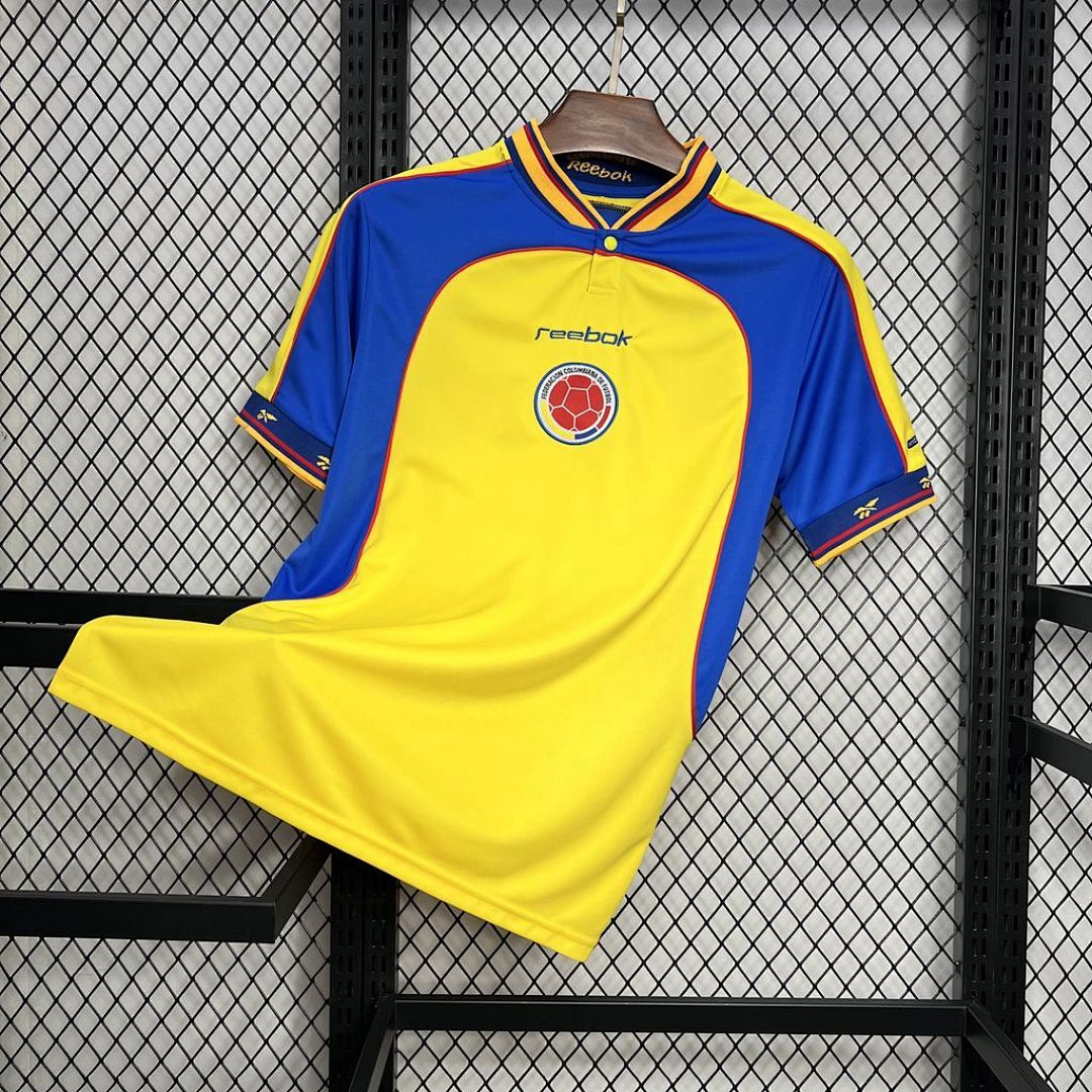 Colombia Retro Soccer Jersey Home Custom Shirt 2001