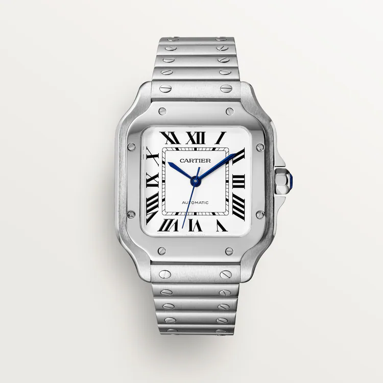[2026 Mirror Grade]SANTOS Classic Silver 35mm