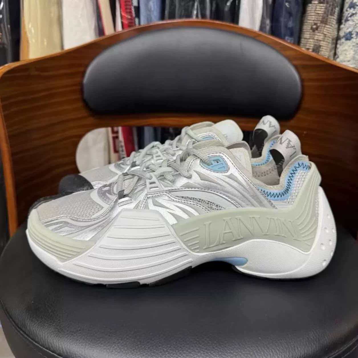 LANVIN Flash-X Low-Top Sneakers 