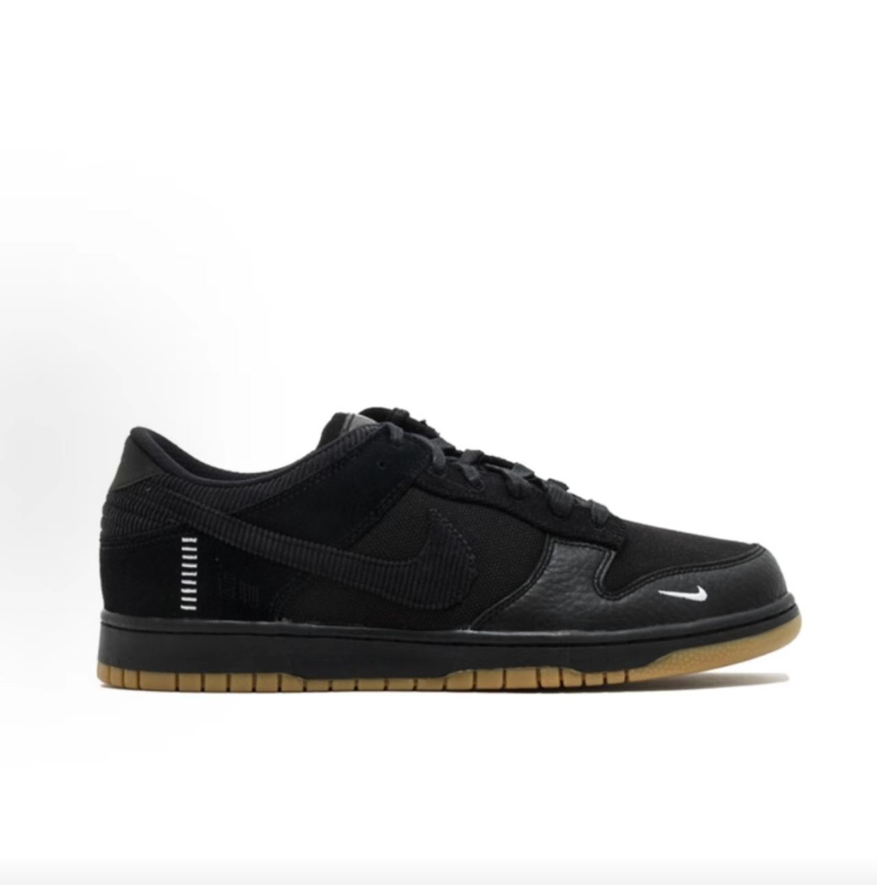 Nike Dunk Low Black Multi Material Gum Sole