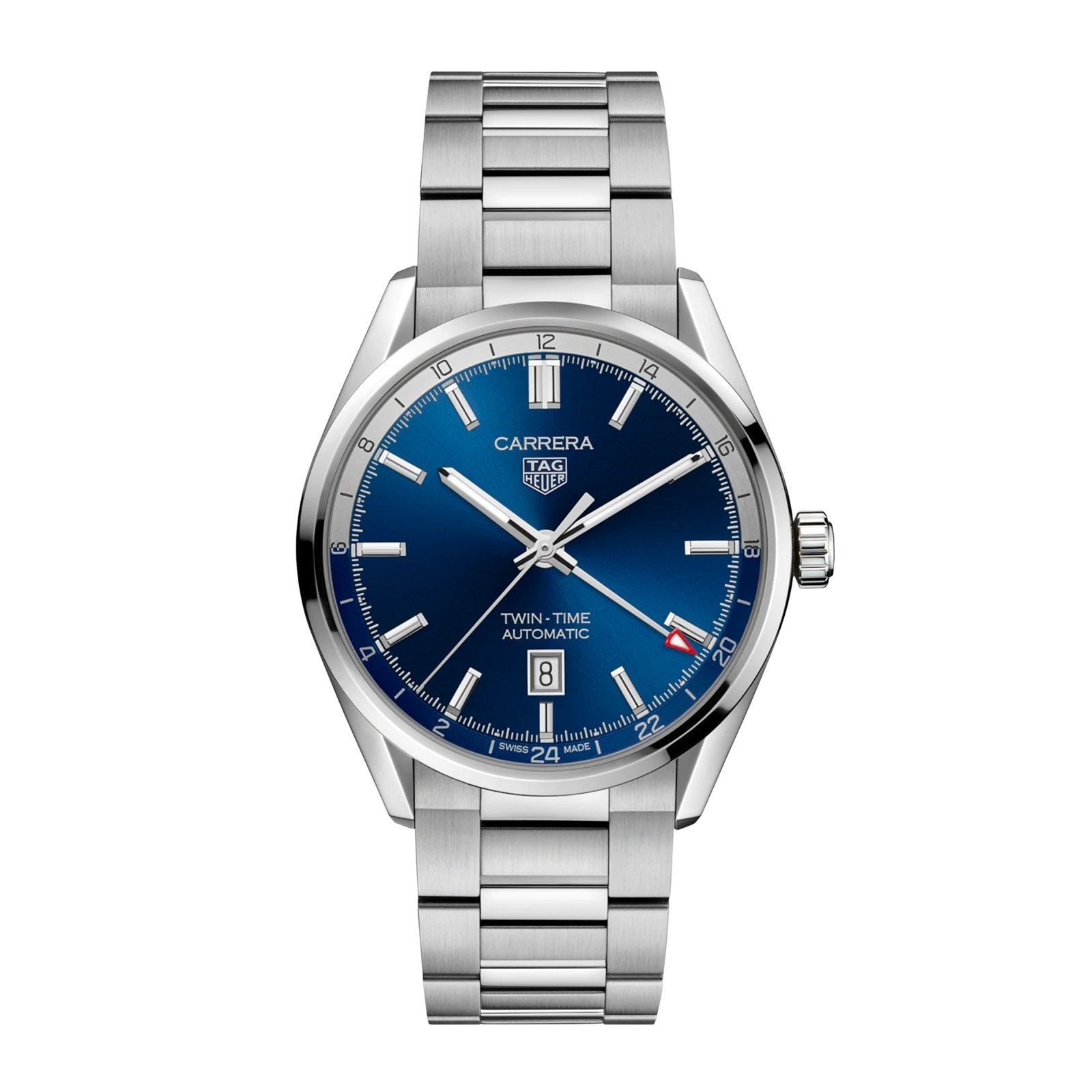 [2026 Mirror Grade]TAG Heuer Carrera Calibre 7 Twin Time - 41mm