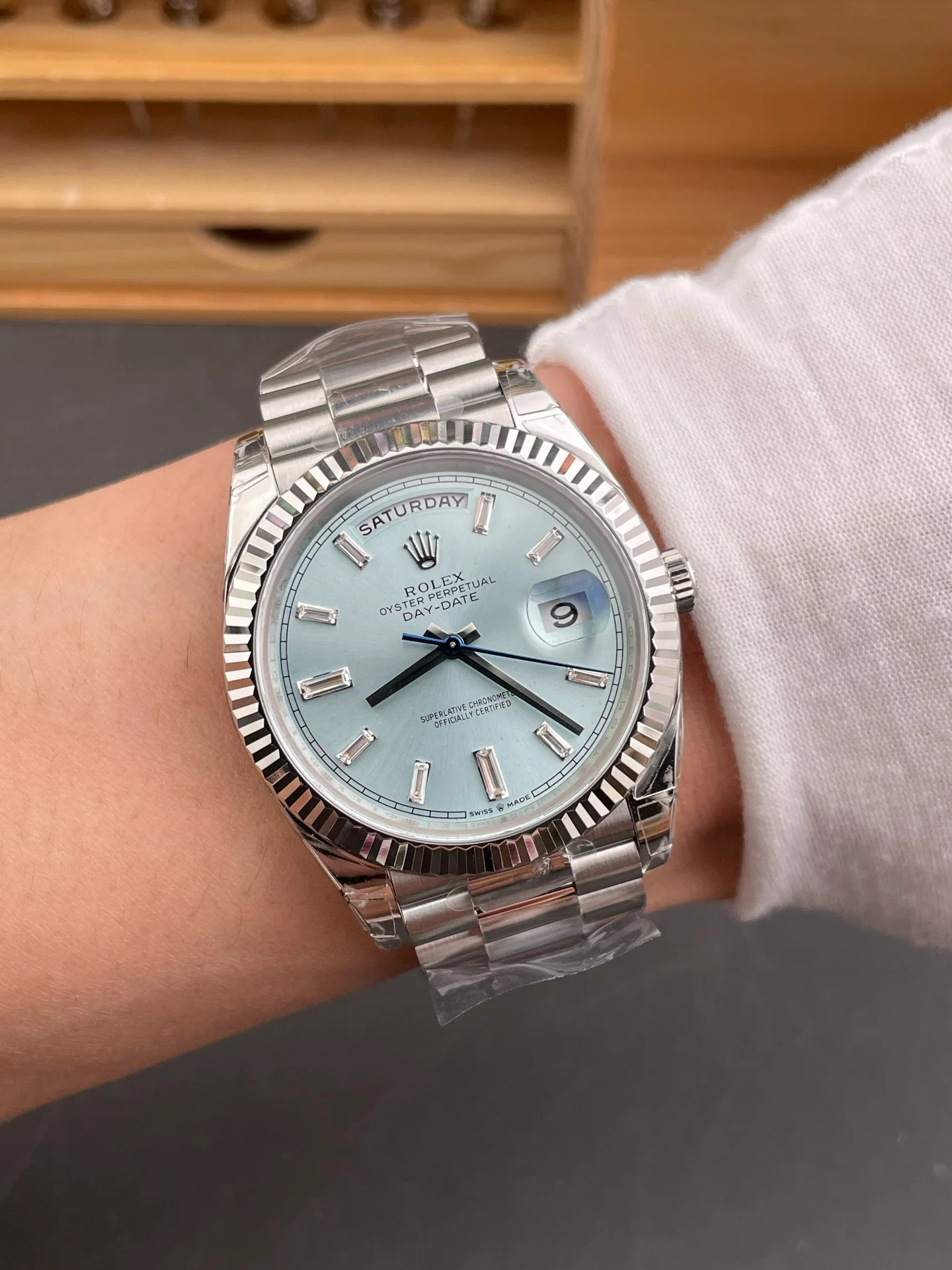 Day-Date Ice Blue Dial