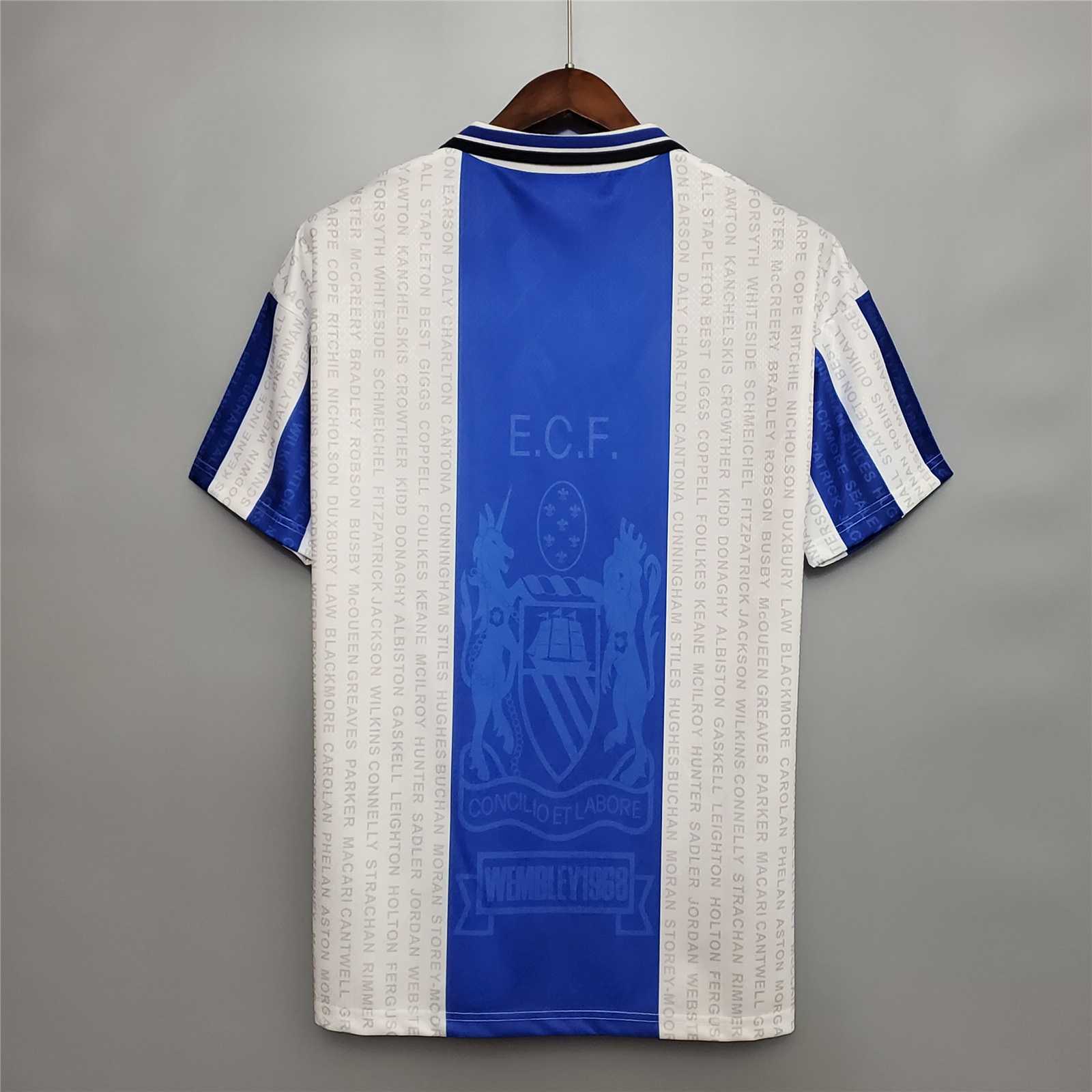 Manchester United Retro Third Away Football Jersey Shirt 1994/96
