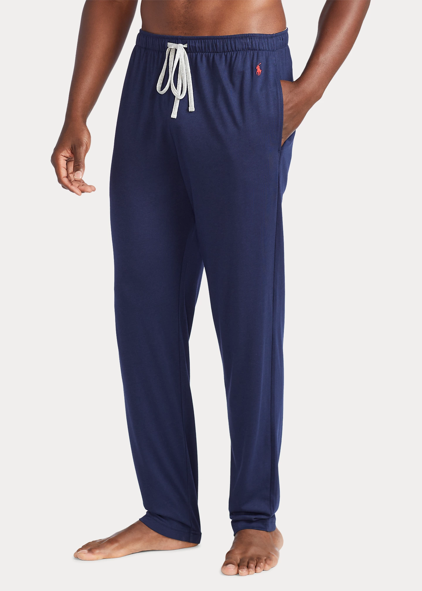 Cotton-Blend-Jersey Pajama Pant
