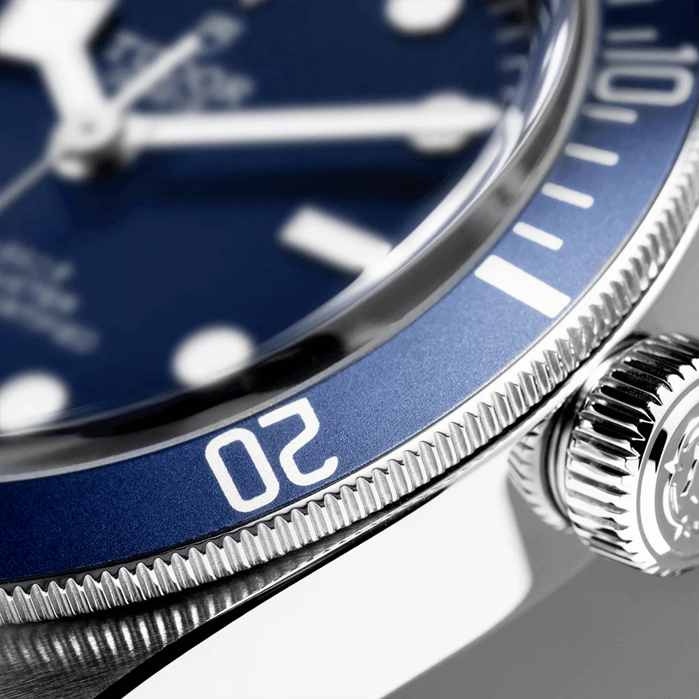[2026 Mirror Grade]Black Bay 58 39mm Navy Blue Dial & Bezel Automatic Fabric Strap Watch