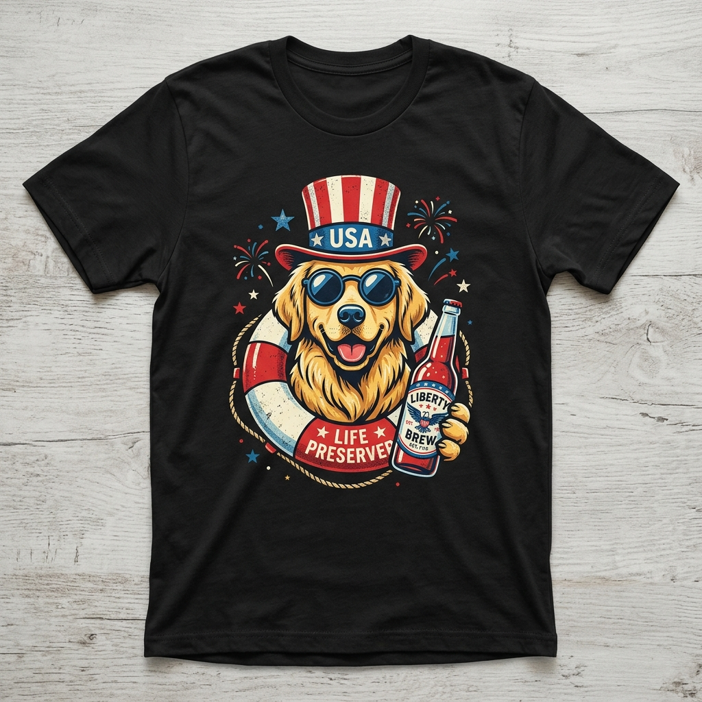 Unisex Loose Fit T-Shirt 100% Cotton Soft Comfortable Summer Casual Printed Top Sausage dog