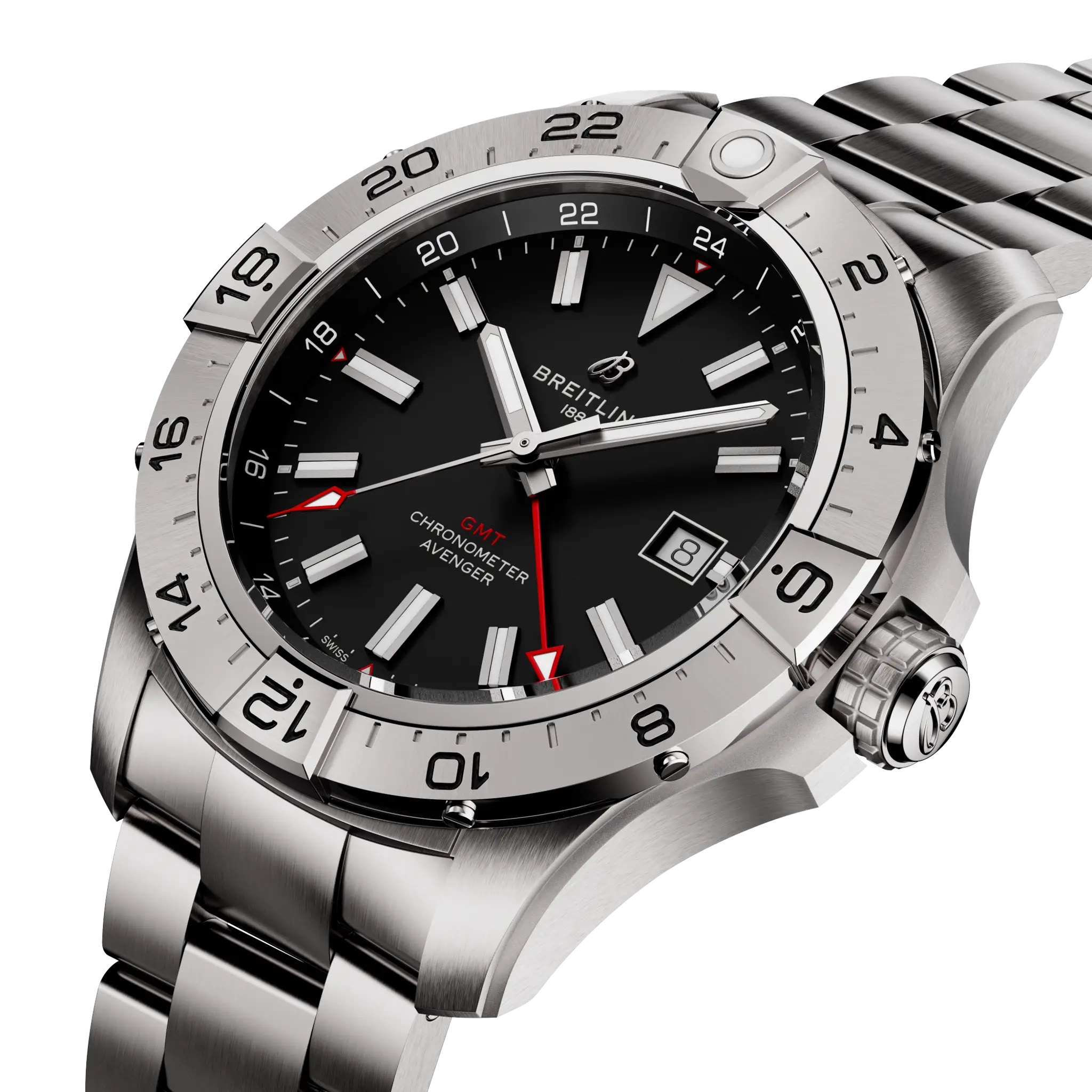 [2026 Mirror Grade]Breitling Avenger Automatic GMT 44mm  A32320101B1A1