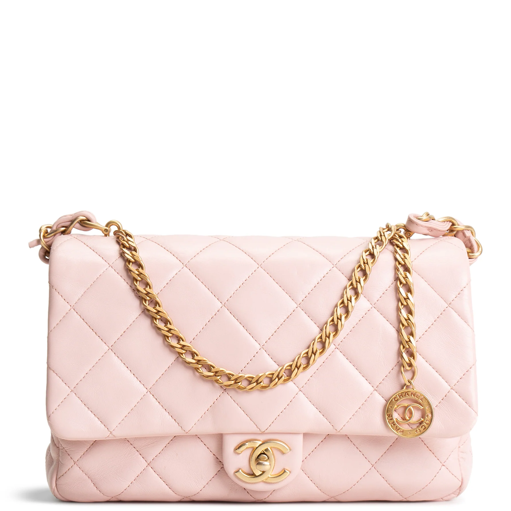 CHANEL Fancy Jewel Flap Bag - Pink