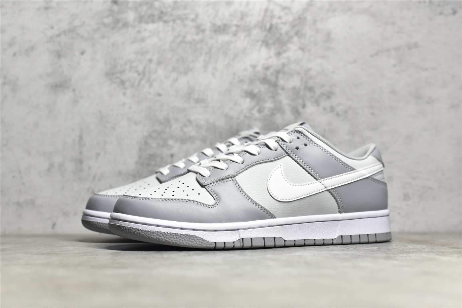 KO NIKE DUNK LOW RETRO “GREY WHITE” DJ6188-001