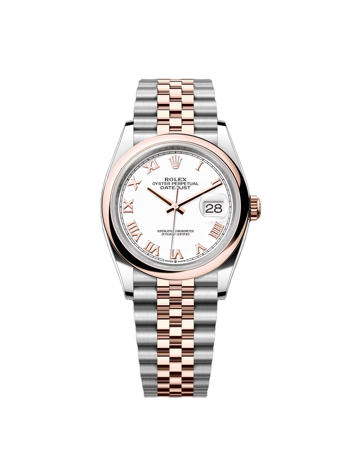 [2026 Mirror Grade]RLX  Datejust 36mm 126201 White Dial Oyster Bracelet Watch
