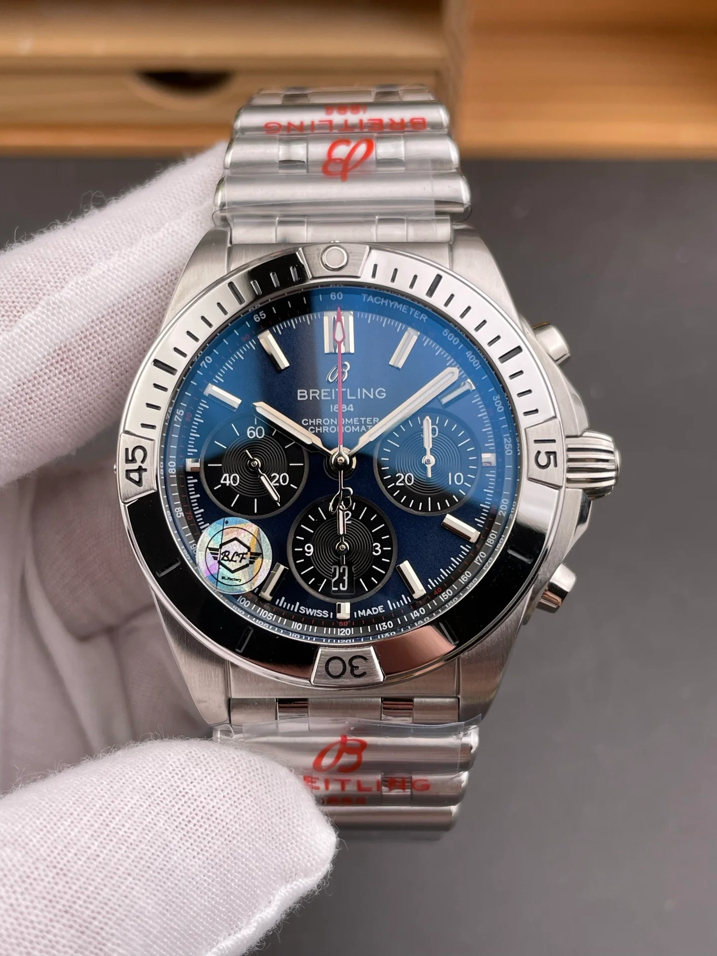 Chronomat B01 Blue Dial