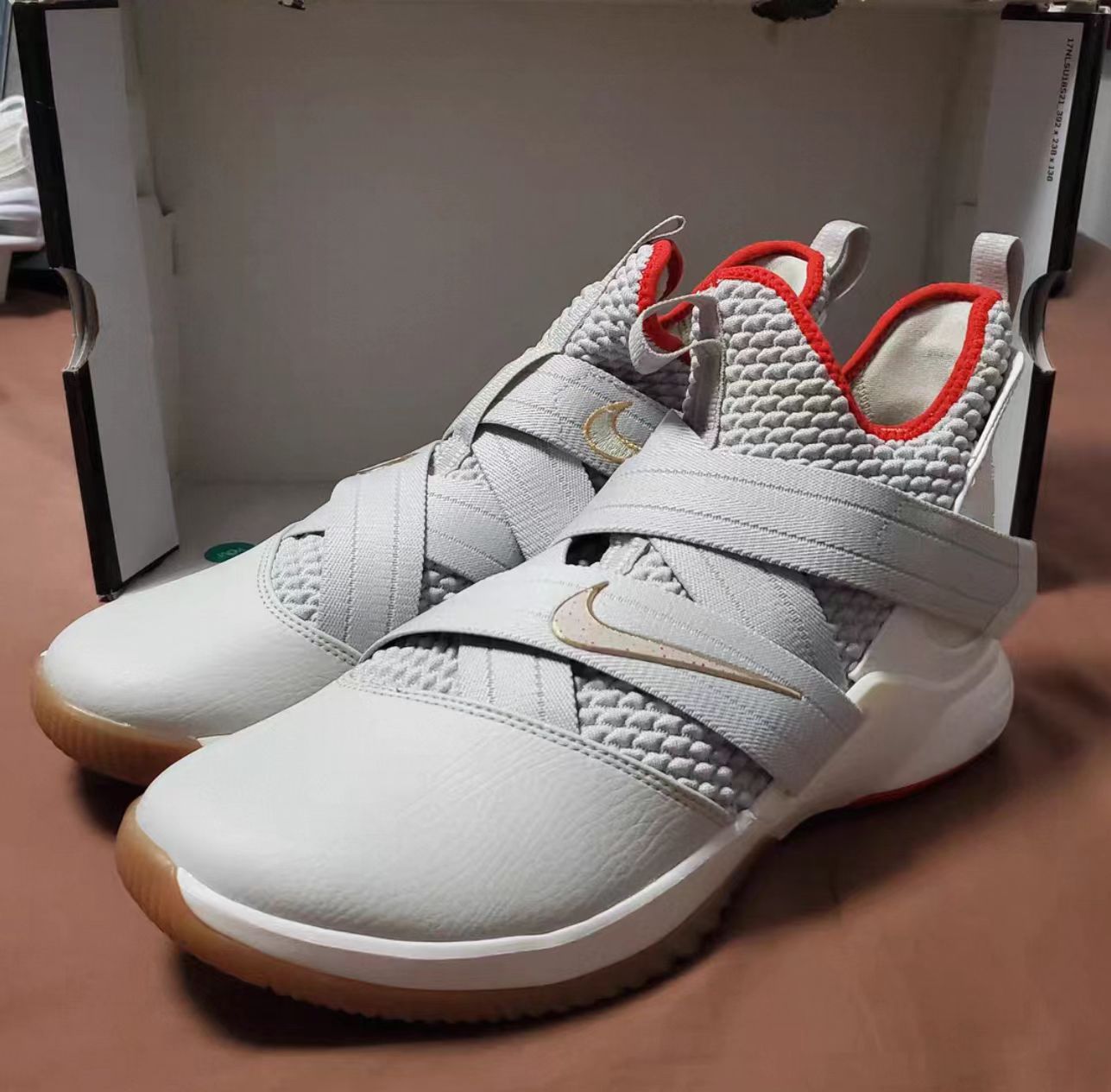 Nike LeBron Soldier 12 Light Bone