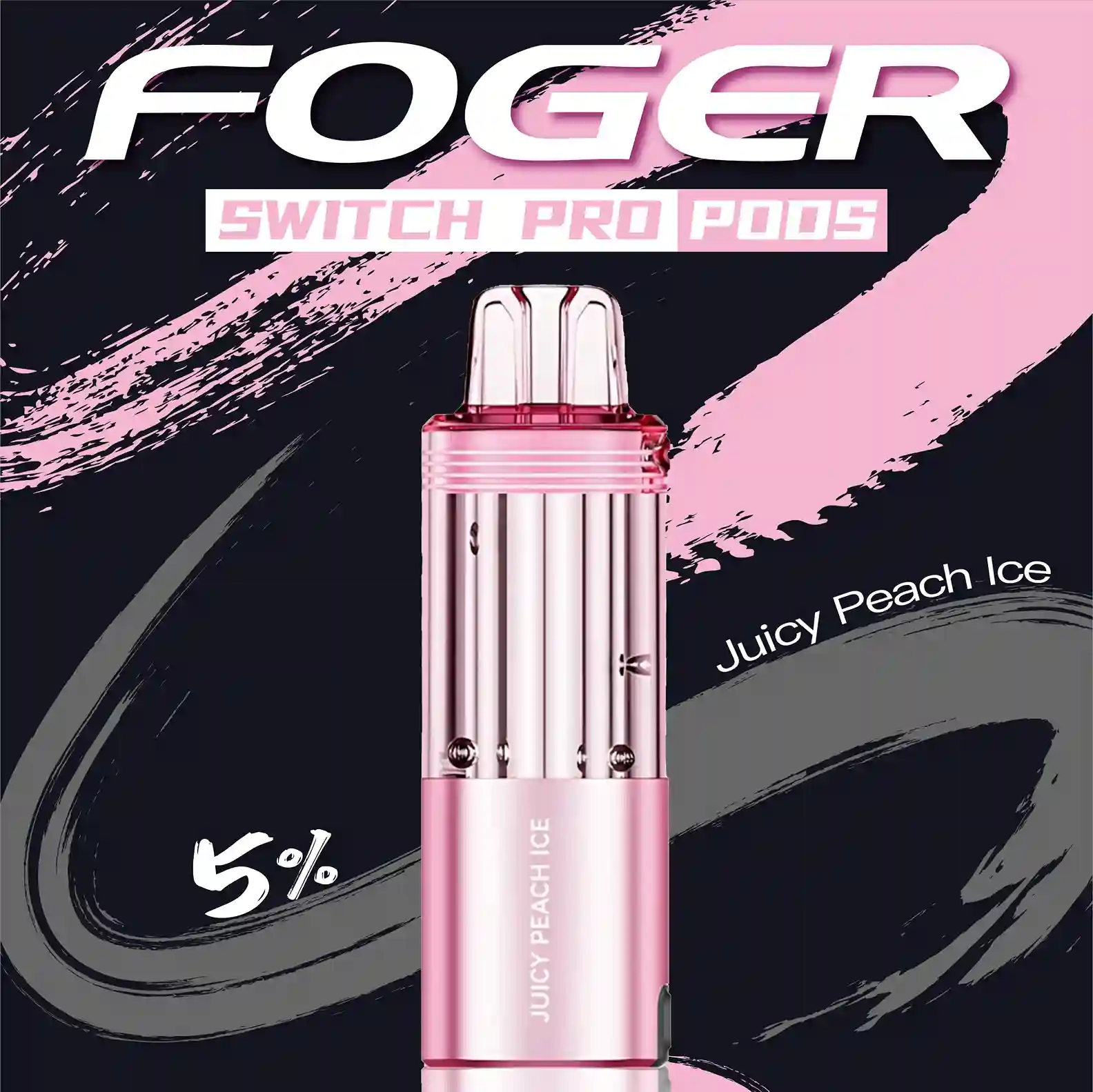 Juicy Peach Ice Foger switch pro Pod