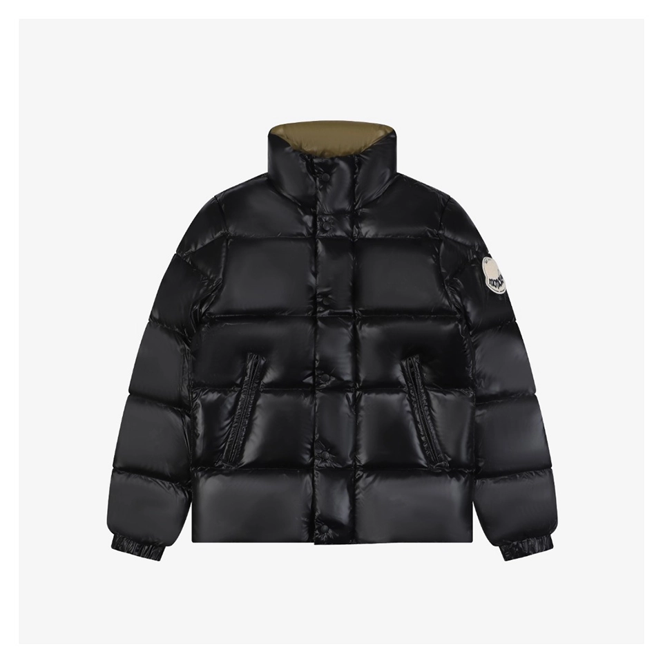 Mxxcler Abbadia Short Quilted Down Jacket # MT-2066 (White/Black)