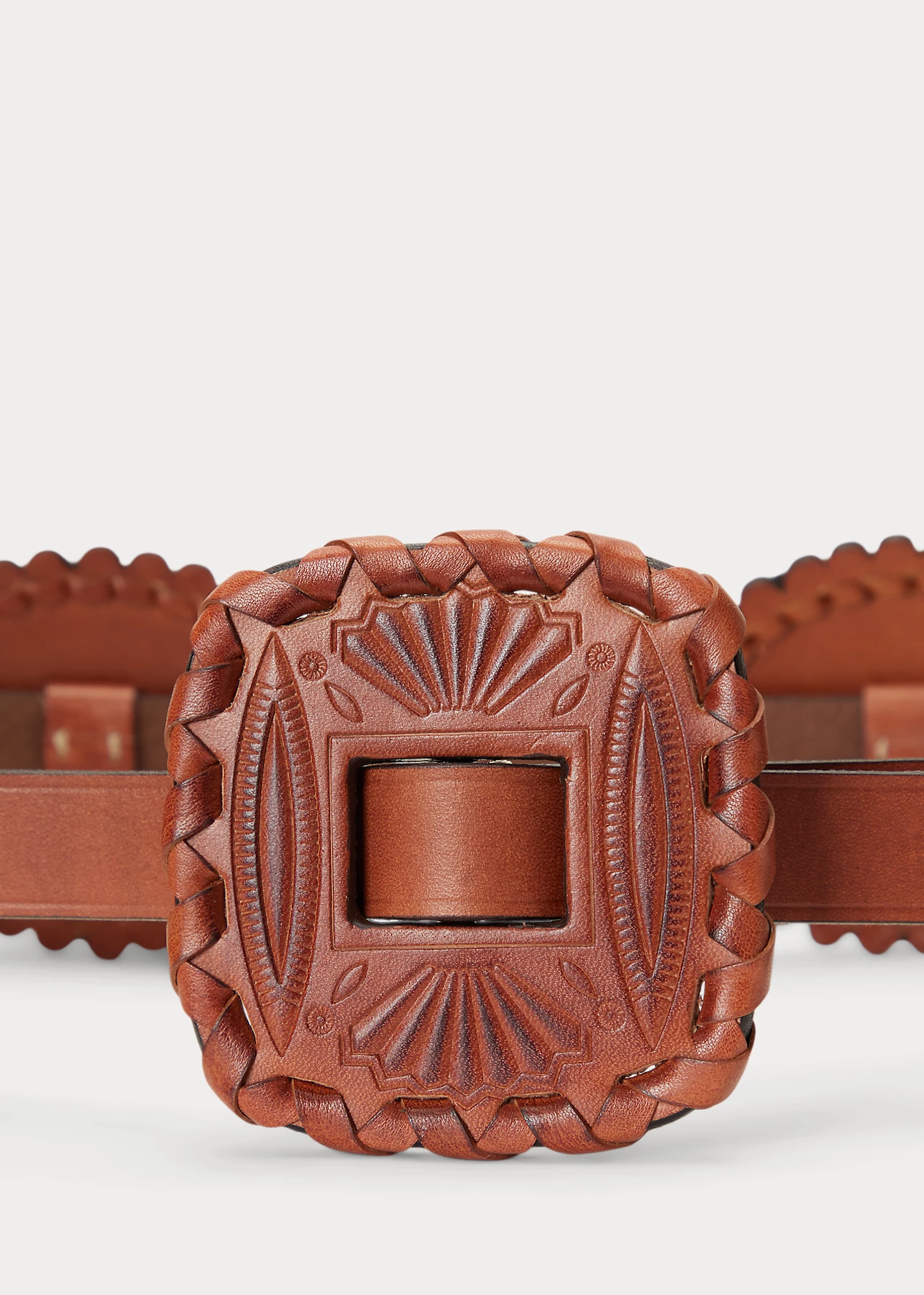 Leather Skinny Belt