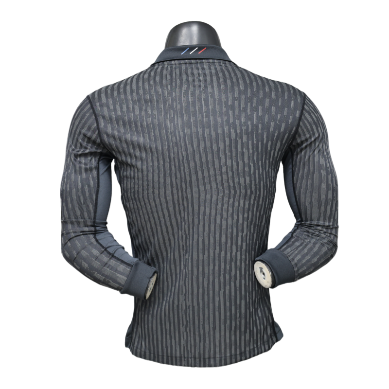 PSG 2025-26 4th Away Long sleeved Football jersey Player version