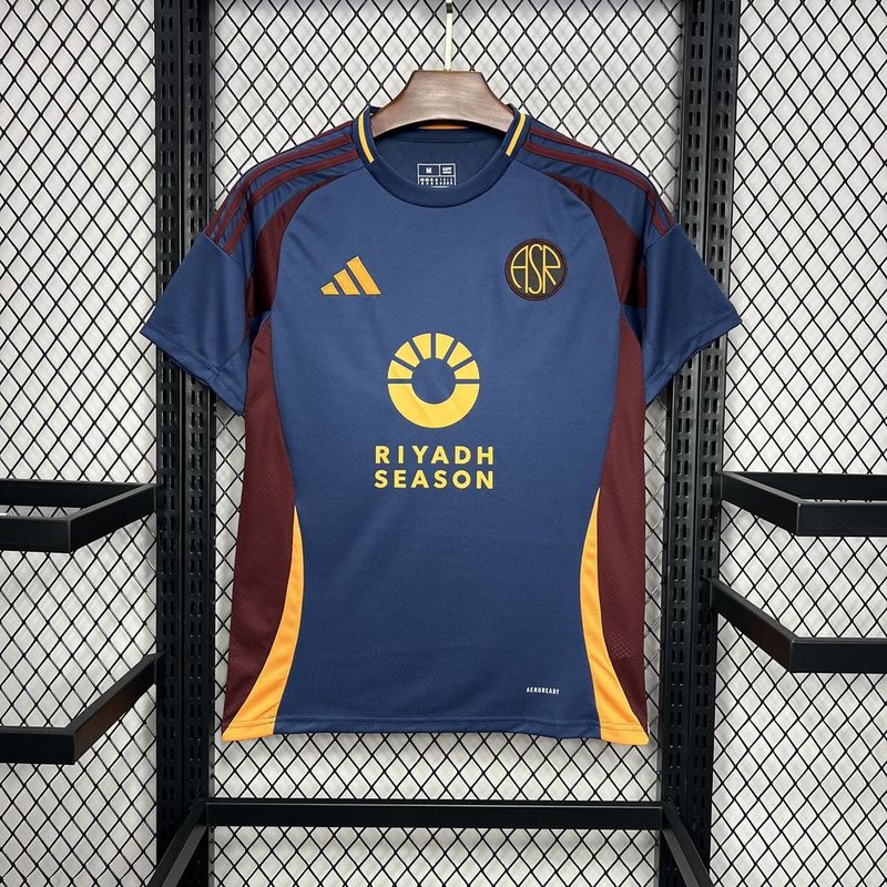 Roma Soccer Jersey Third Away Custom Shirt 2024/25