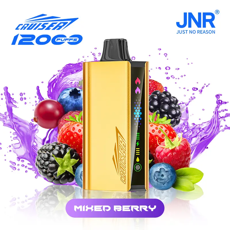 JNR Cruiser Gold Disposable Vape - 12,000 Puffs