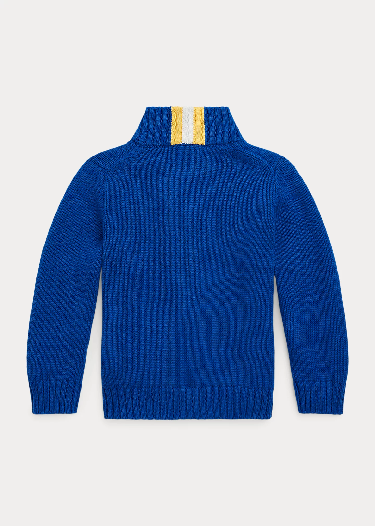 Cotton Full-Zip Sweater