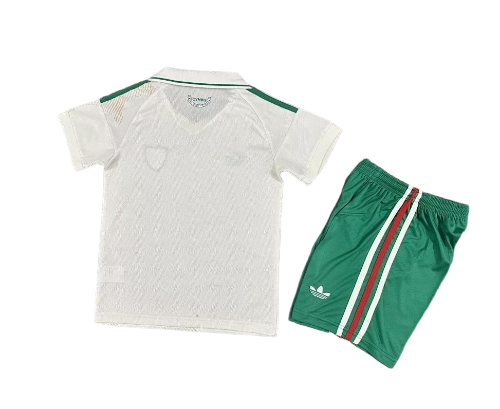 Wales Football Jersey Away Kids Kit Jersey+Shorts World Cup 2026