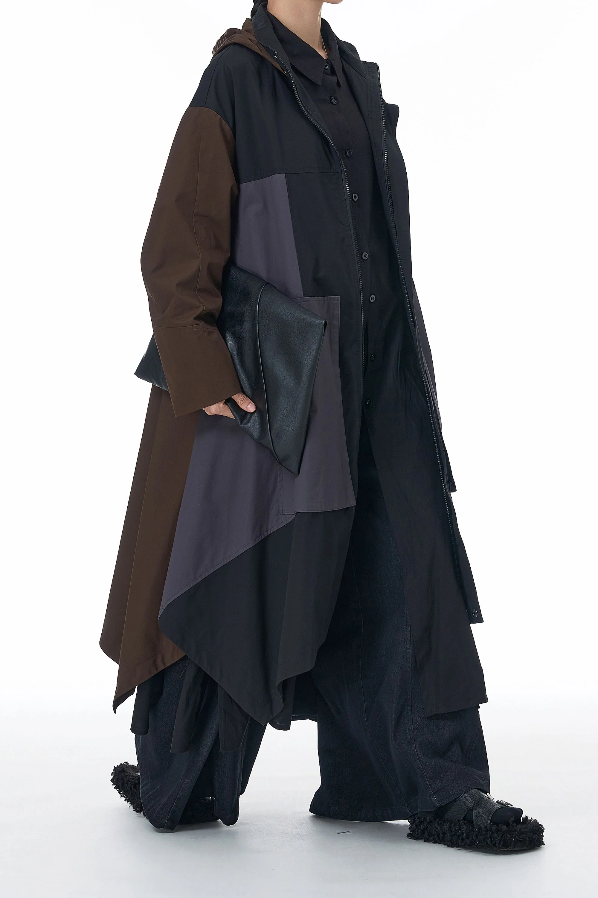 Street Zip Trench Coat