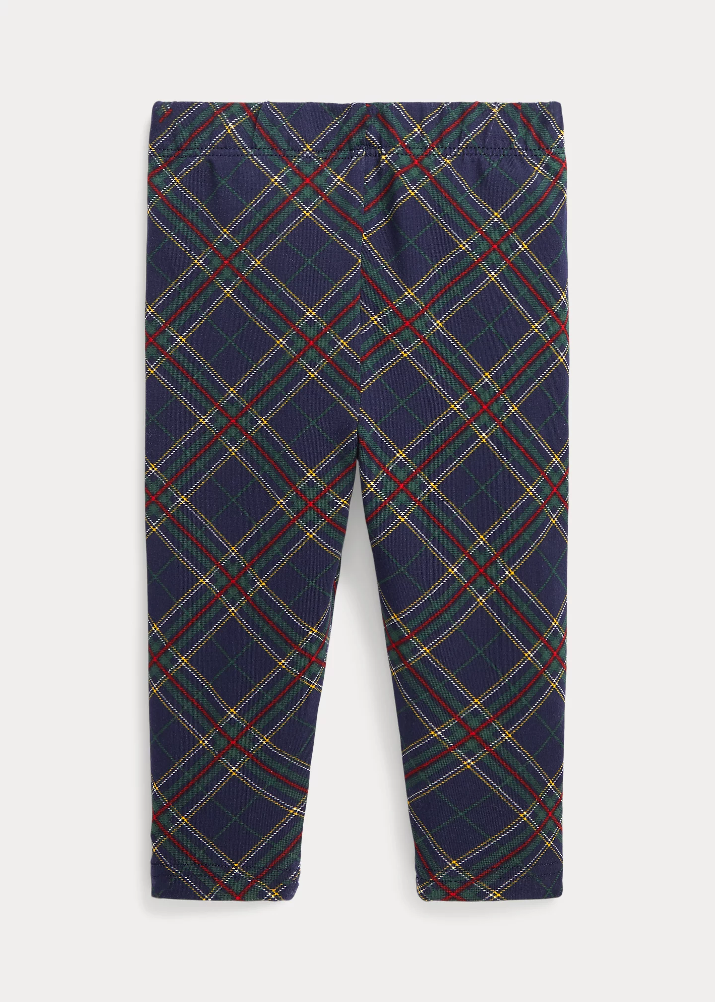 Plaid Stretch Jersey Legging