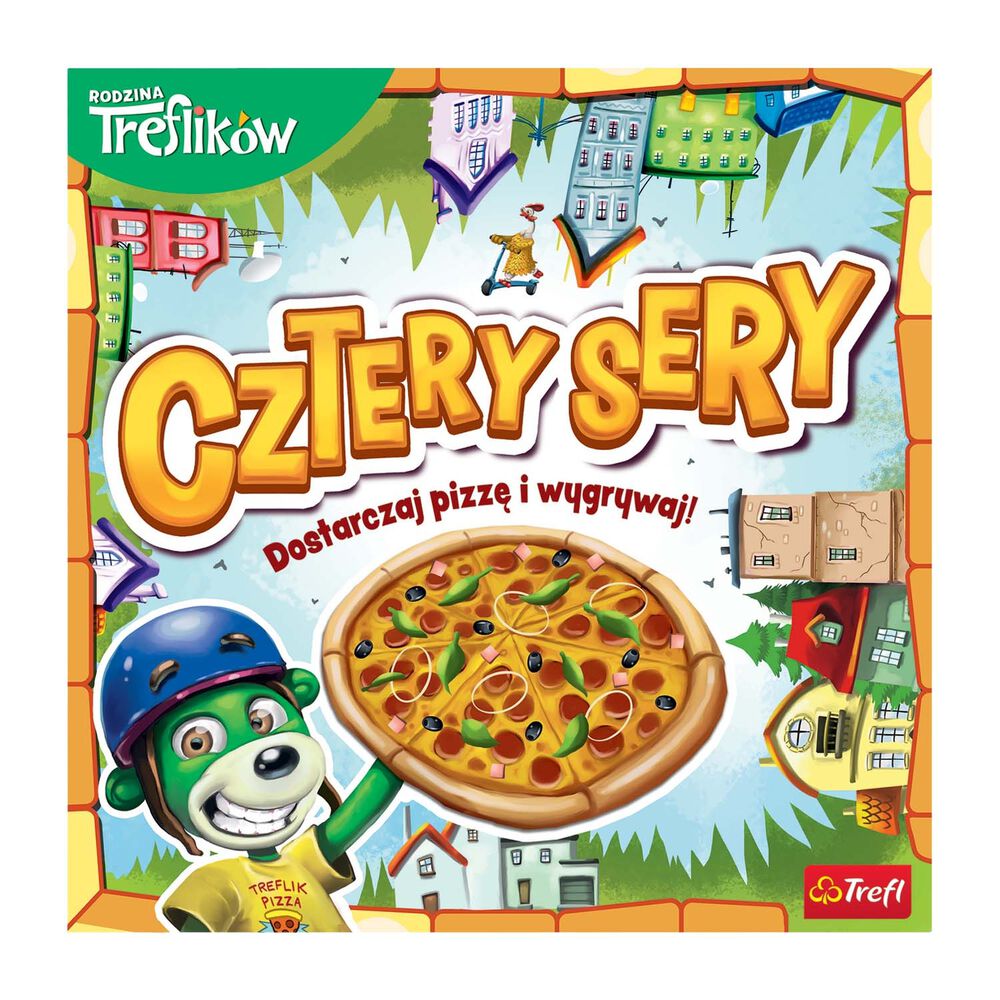 TREFL Gra planszowa Trefl Cztery Sery, 5+