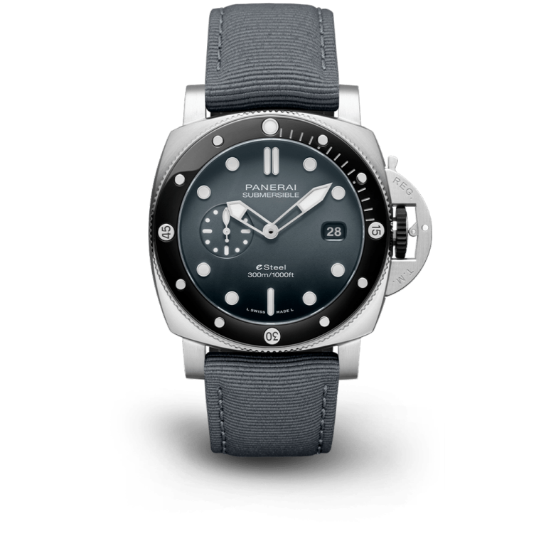 [2026 Mirror Grade]Submersible Gray QuarantaQuattro ESteel™ Grigio Roccia 44mm