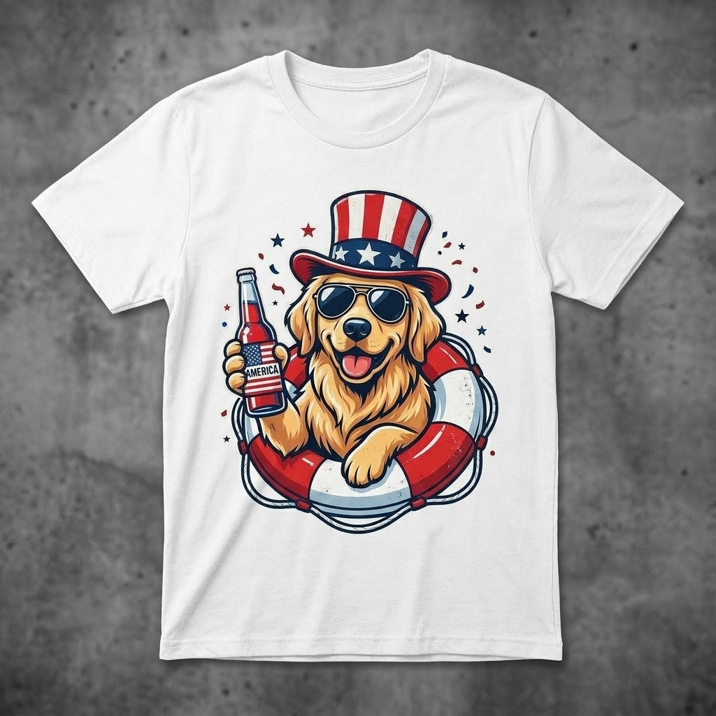 Unisex Loose Fit T-Shirt 100% Cotton Soft Comfortable Summer Casual Printed Top Sausage dog