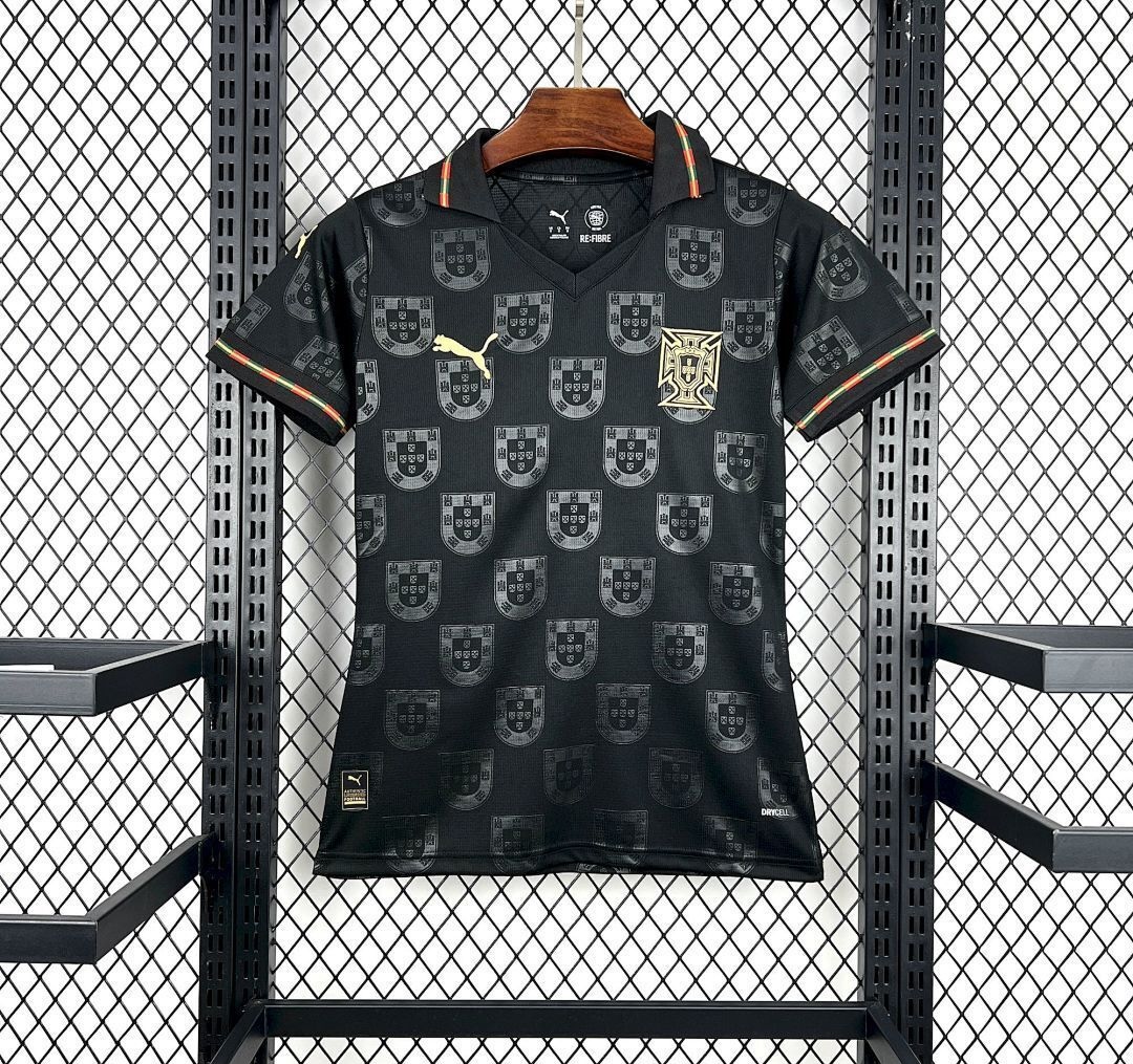 Portugal Soccer Jersey Women's Away Custom Shirt World Cup 2026