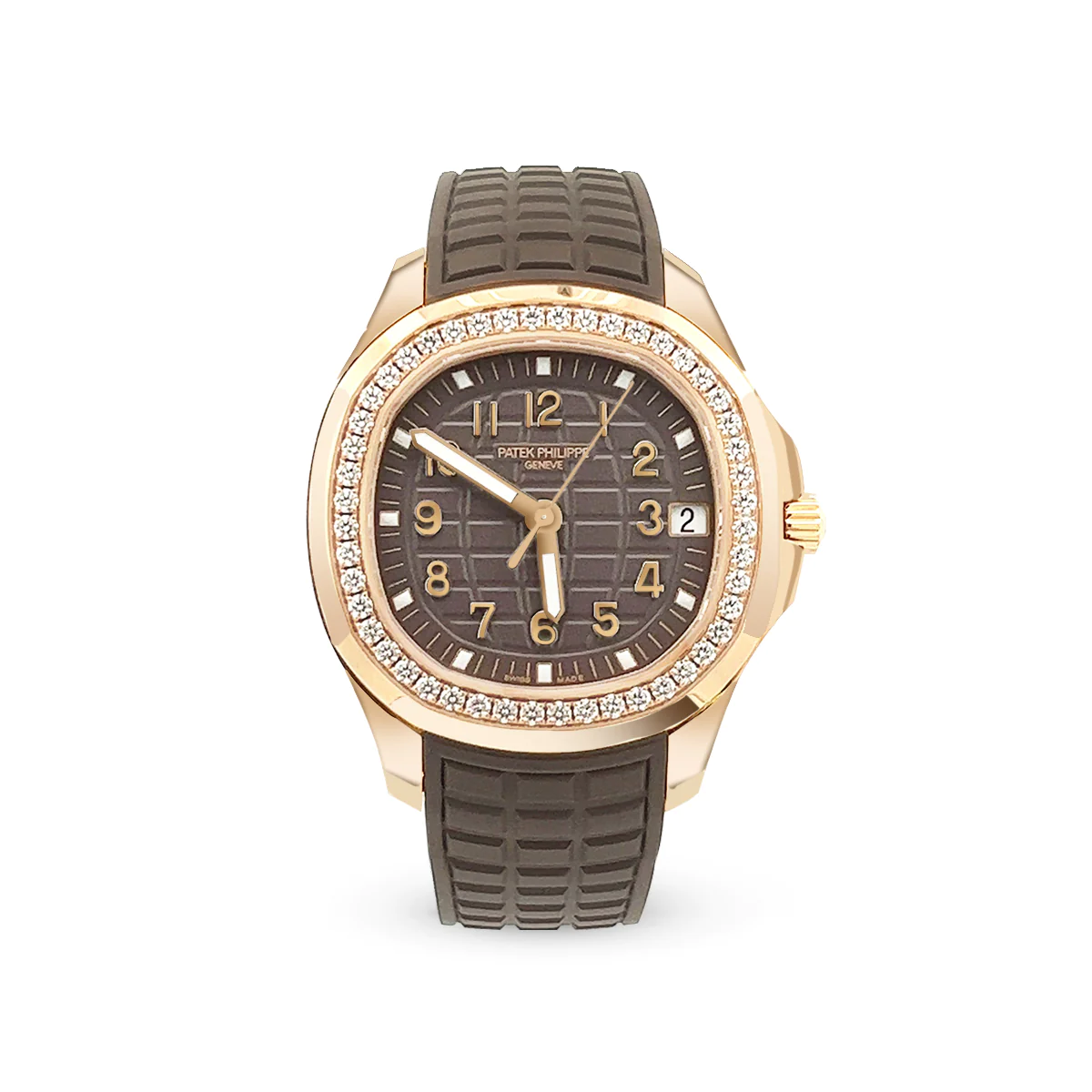 [2026 Mirror Grade]PATEK PHILIPPE  2023  SKU#0006408  AQUANAUT 5268/200R-010 BROWN