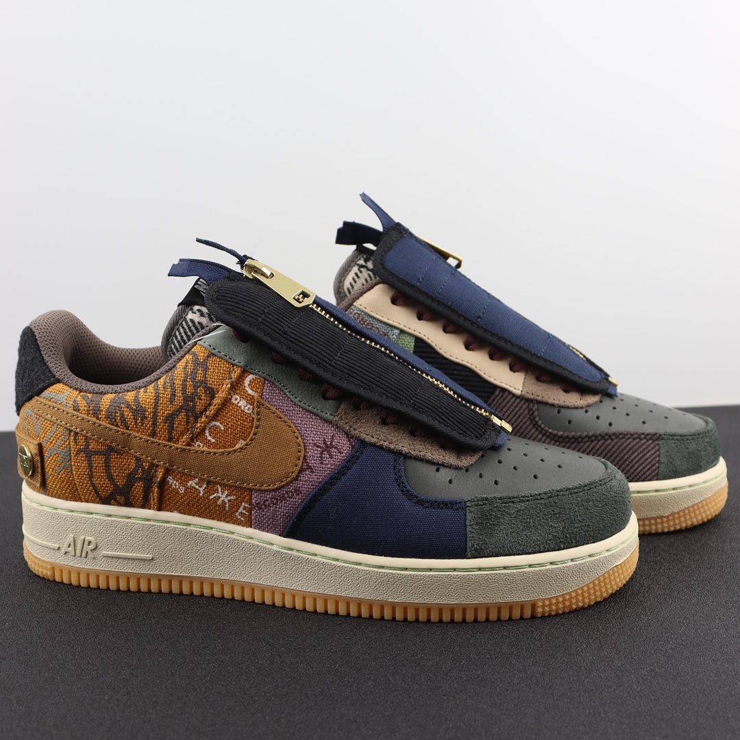 NIKE AIR FORCE 1 LOW TRAVIS SCOTT CACTUS JACK CN2405-900
