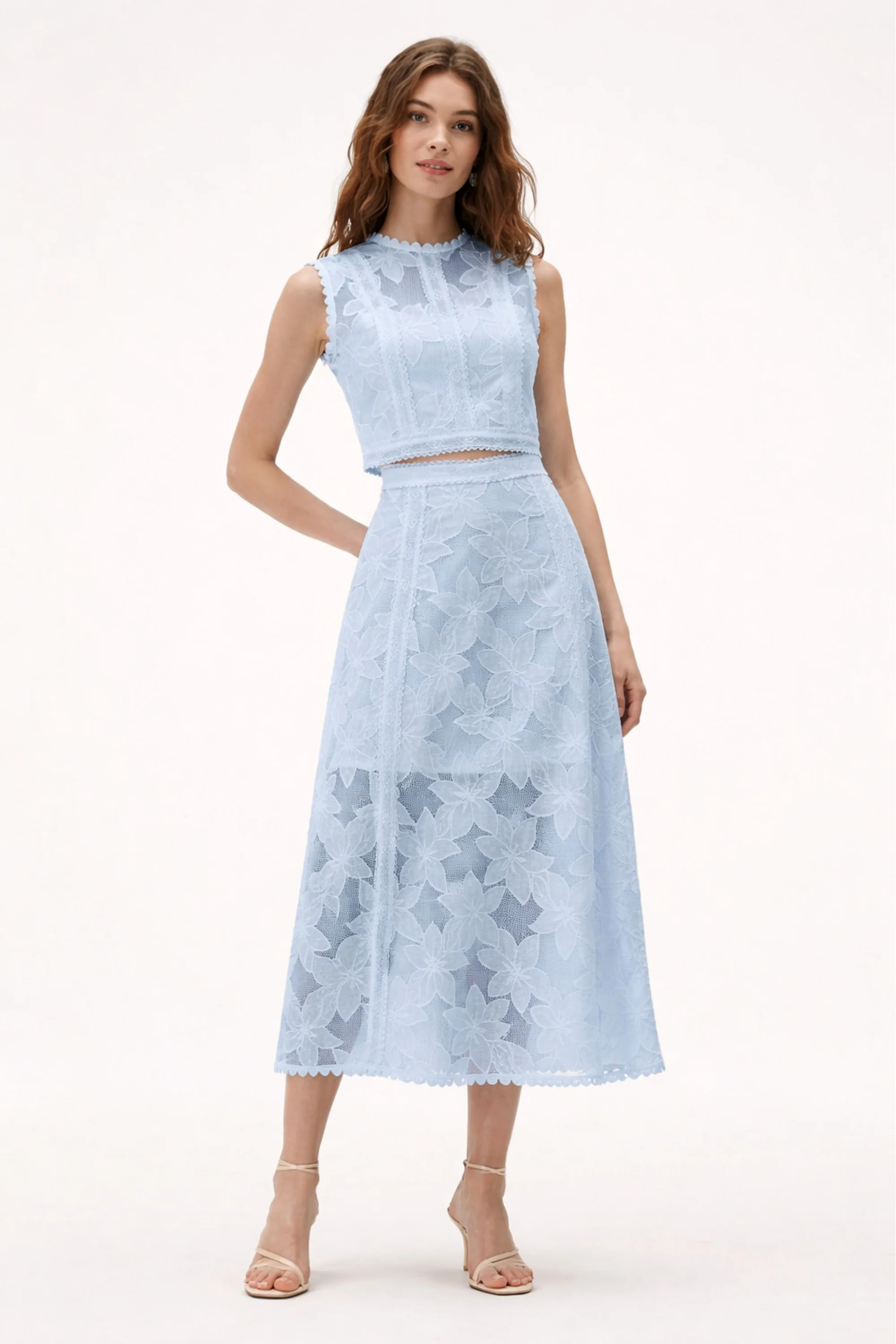 Santorini Blue Lace Co-ord