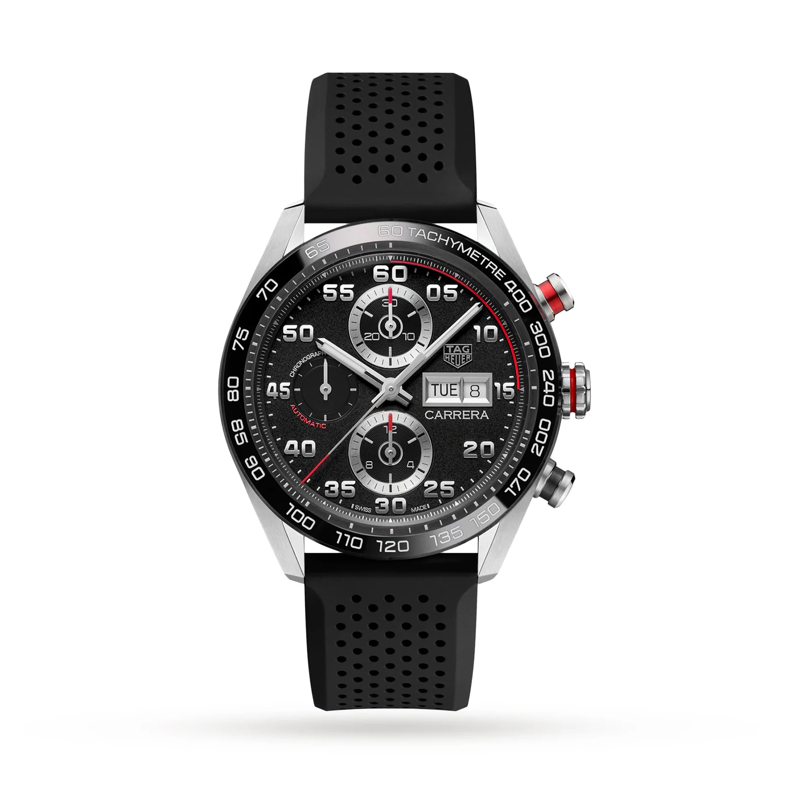 [2026 Mirror Grade]TAG Heuer Carrera 44mm Mens Watch Rubber CBN2A1AA.FT6228