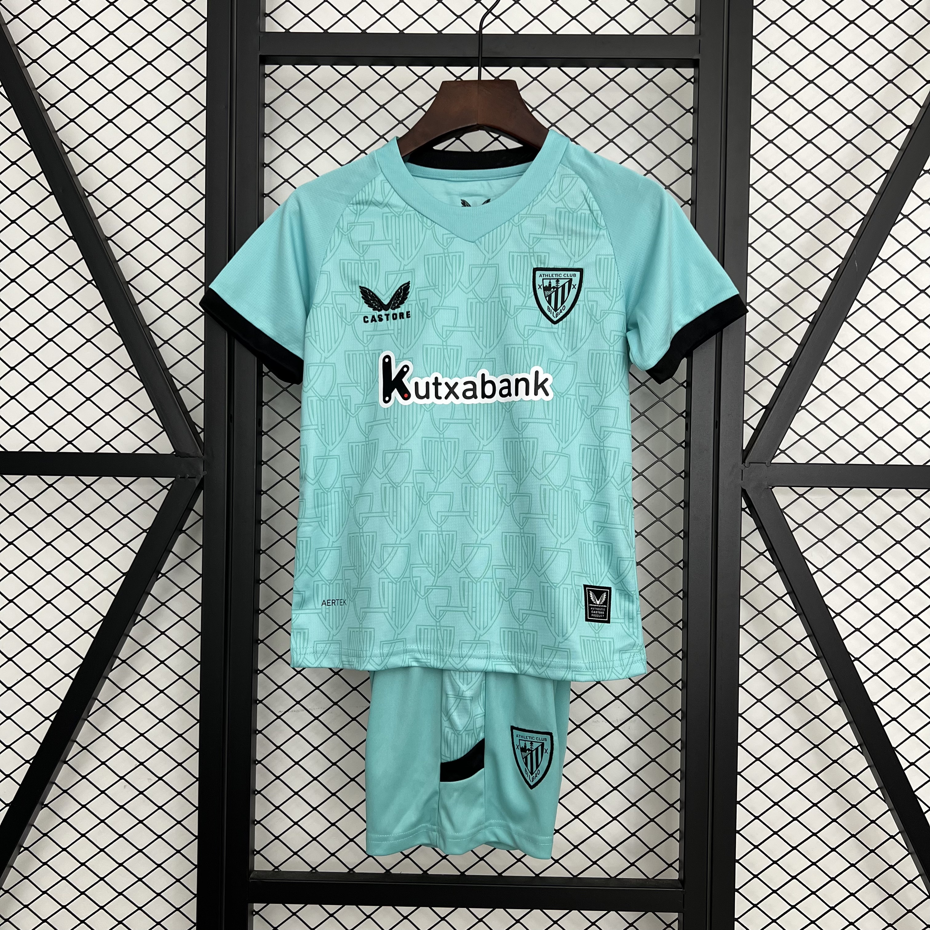 Athletic Club de Bilbao Soccer Jersey Third Away Kids Kit Jersey+Shorts 2025/26