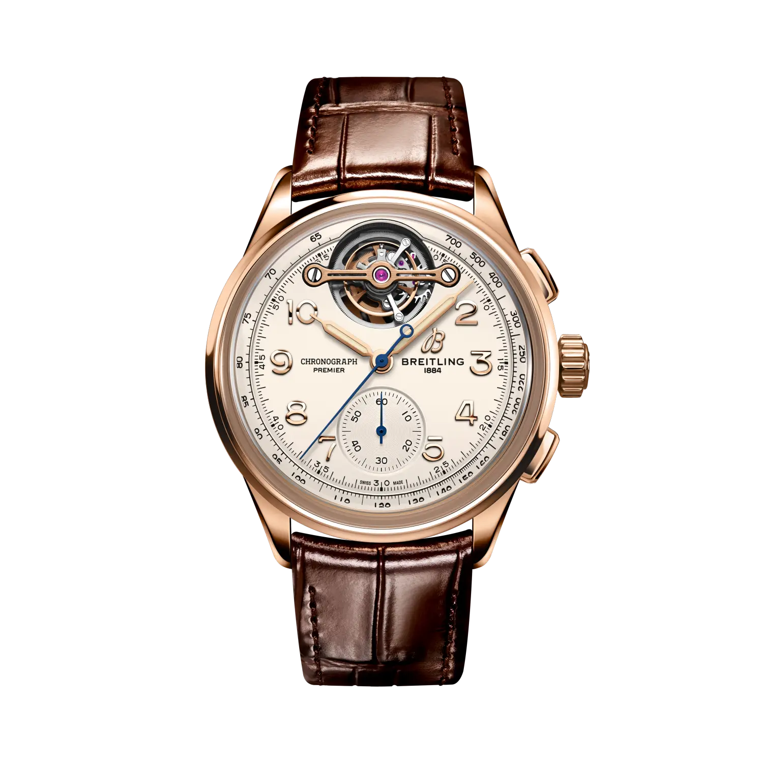 [2026 Mirror Grade]Breitling Premier B21 Chronograph Tourbillon 42mm RB2120211G1P1