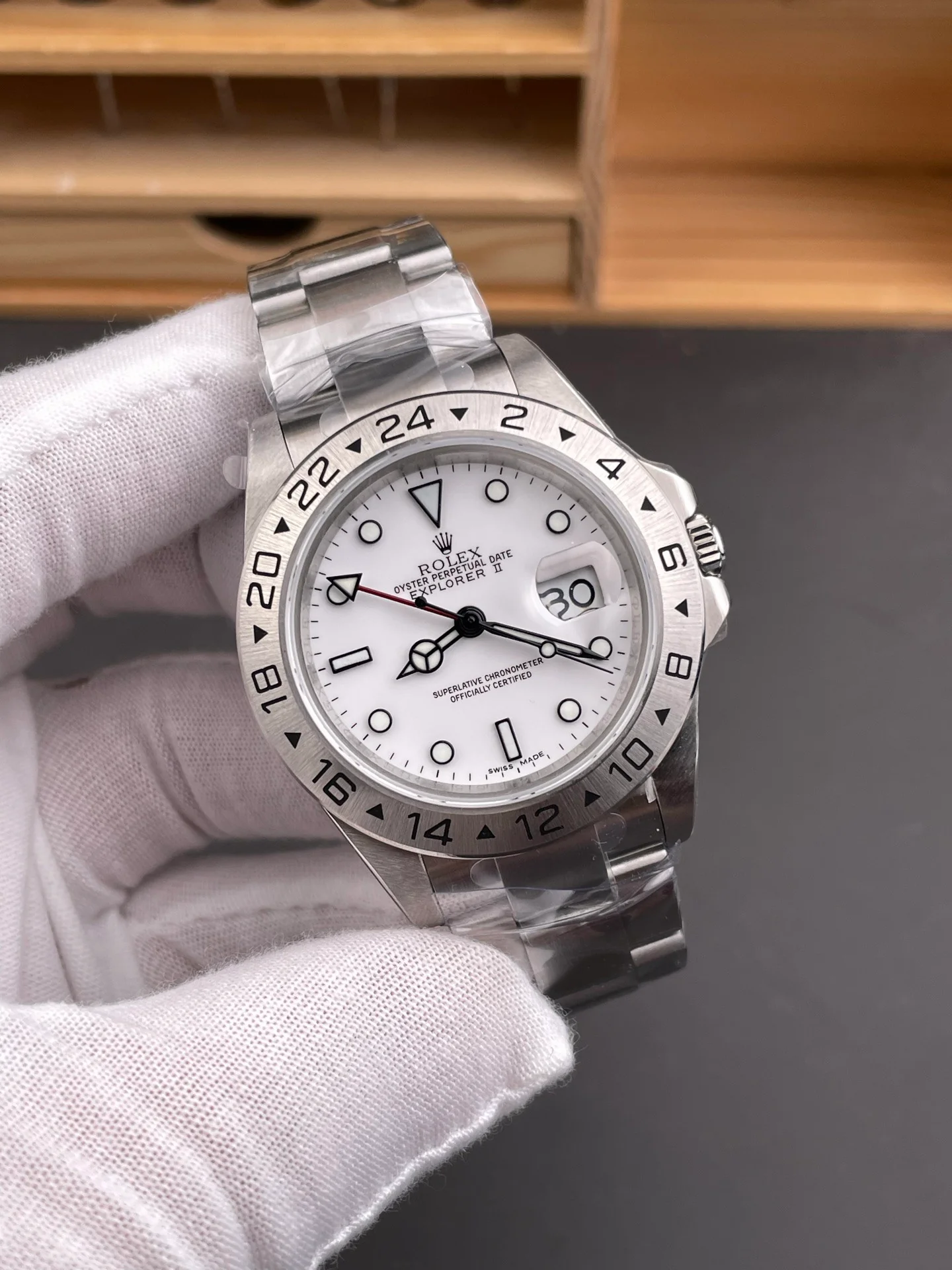 Vintage Explorer II White Dial
