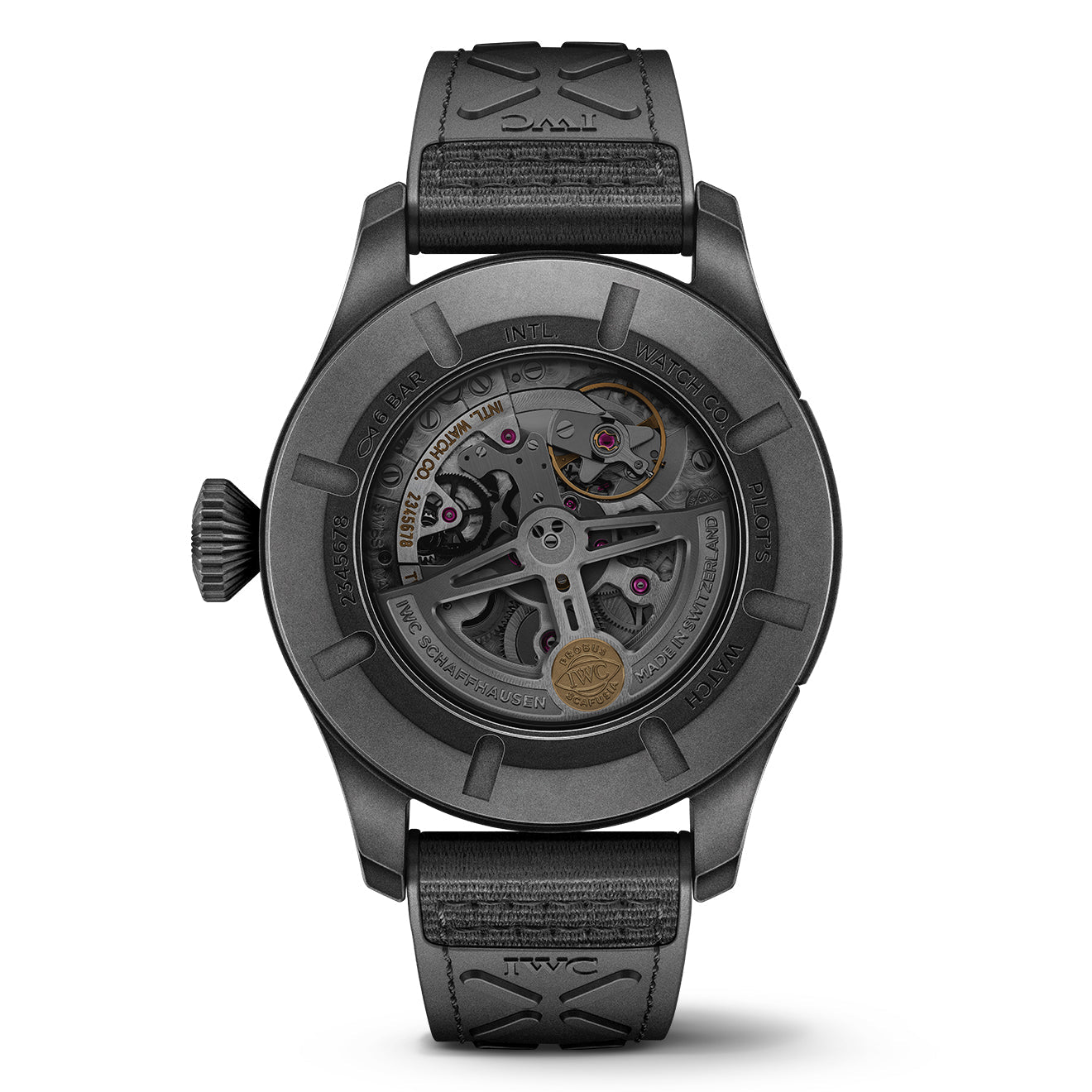 [2026 Mirror Grade]IWC-Pilot's Watch Timezoner TOP GUN Ceratanium (IW395505)
