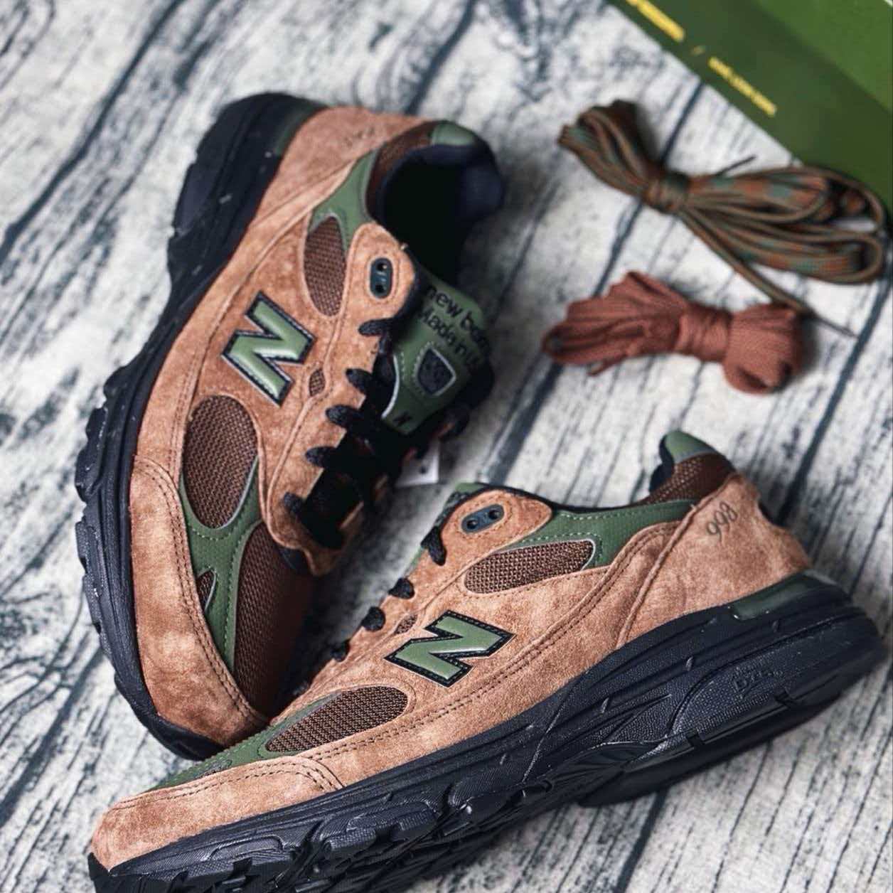 Aimé Leon Dore × New Balance 993  'Beef & Broccoli'