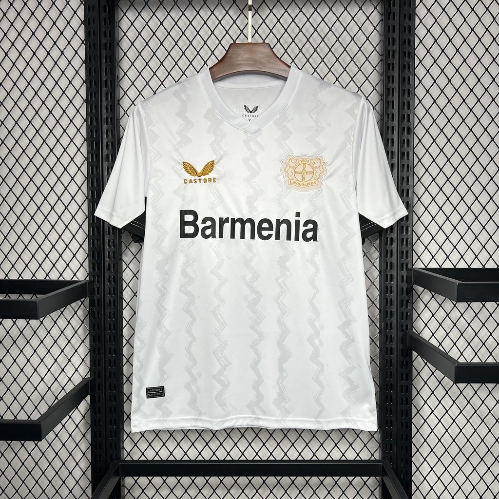 Bayer 04 Leverkusen Soccer Jersey Away Custom Shirt 2024/25