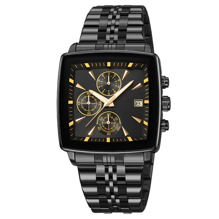 Men's Multifunctional Waterproof Quartz Watch