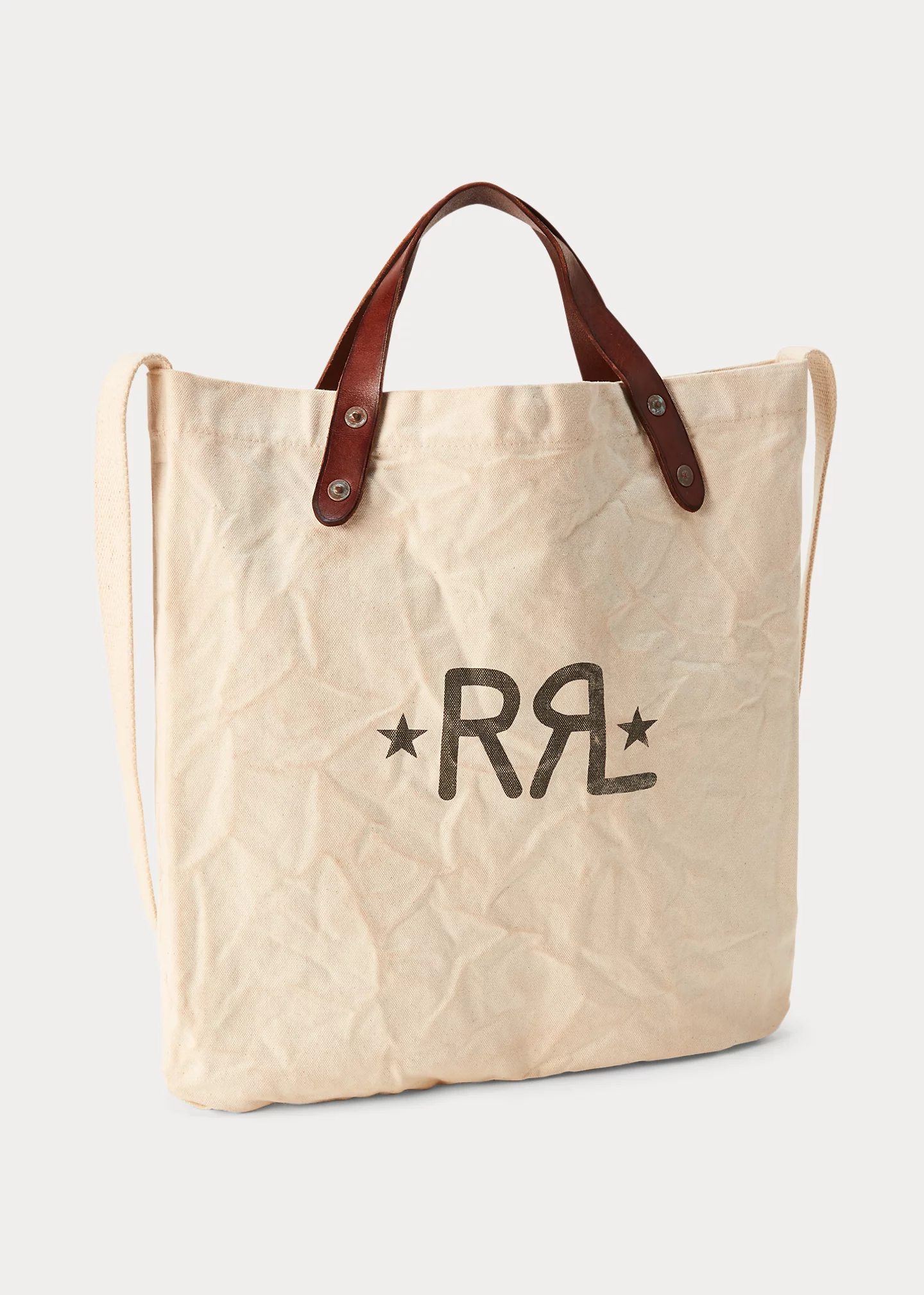 Logo Canvas Market Tote