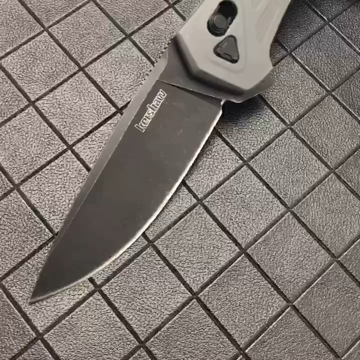 Kaxiu 2042 model, nylon fiber handle folding knife, field self-defense sharp multi-function knife, hand-forged city survival daily carry straight knife