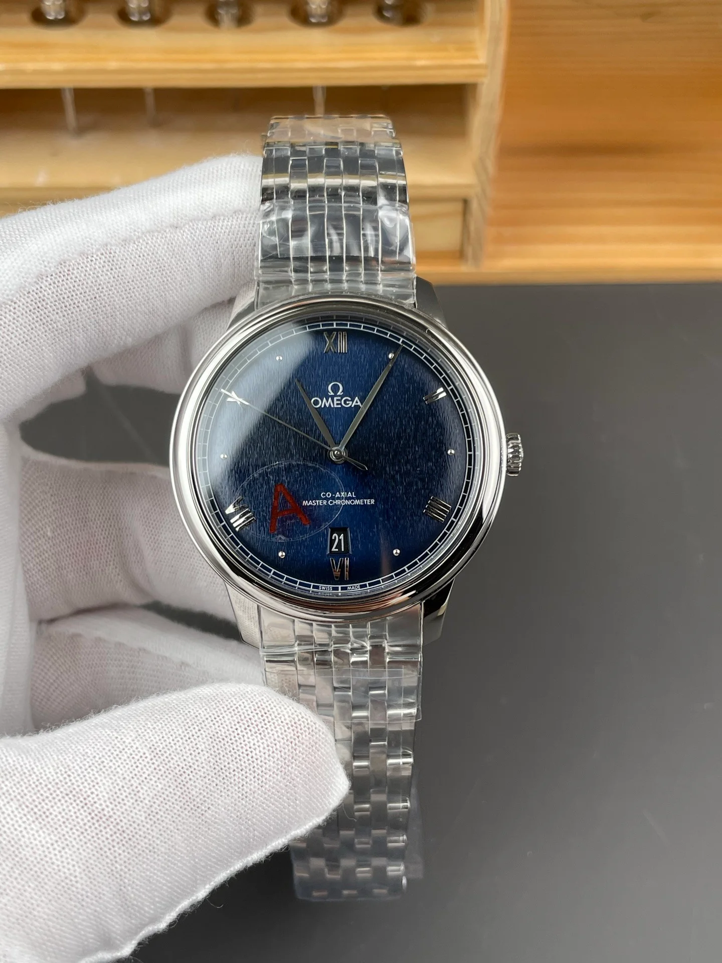 De Ville Men's Blue Dial