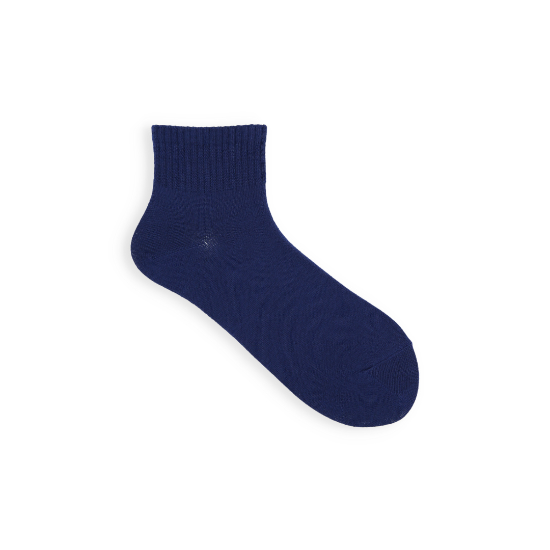 022130034 Water Repellent Rib Ankle Socks M