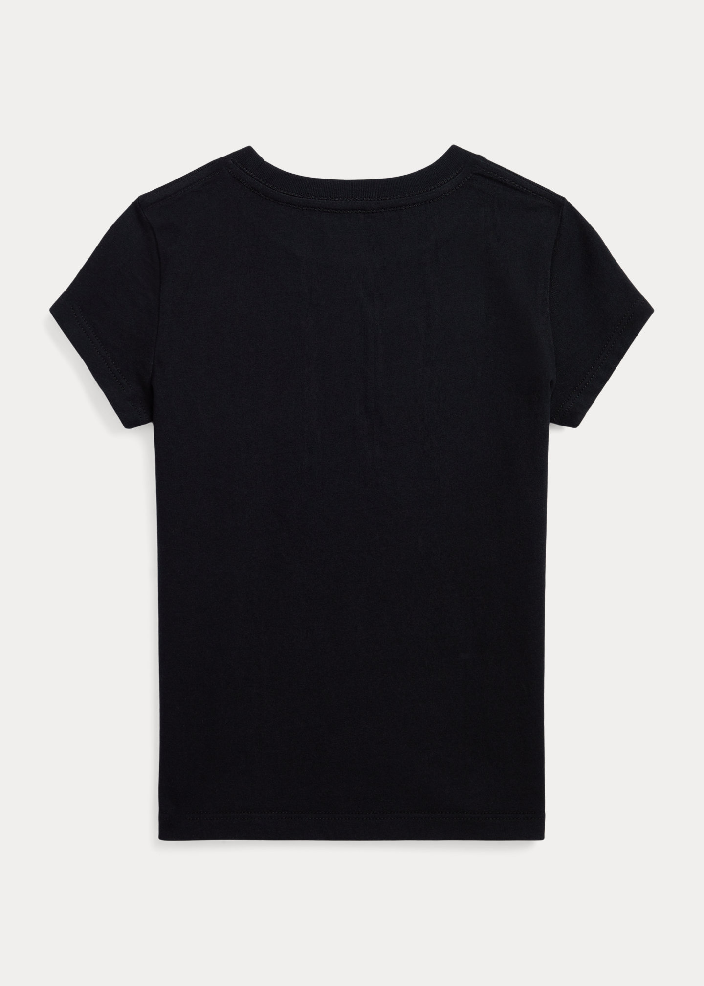 Plaid-Logo Cotton Jersey Tee