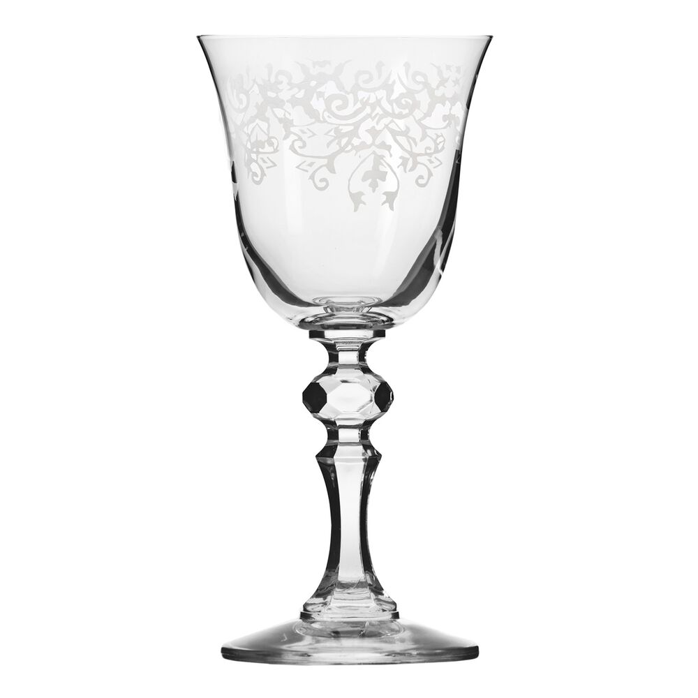KROSNO Komplet 6 kieliszków KROSNO KRISTA DECO, 155 ml, do wina białego