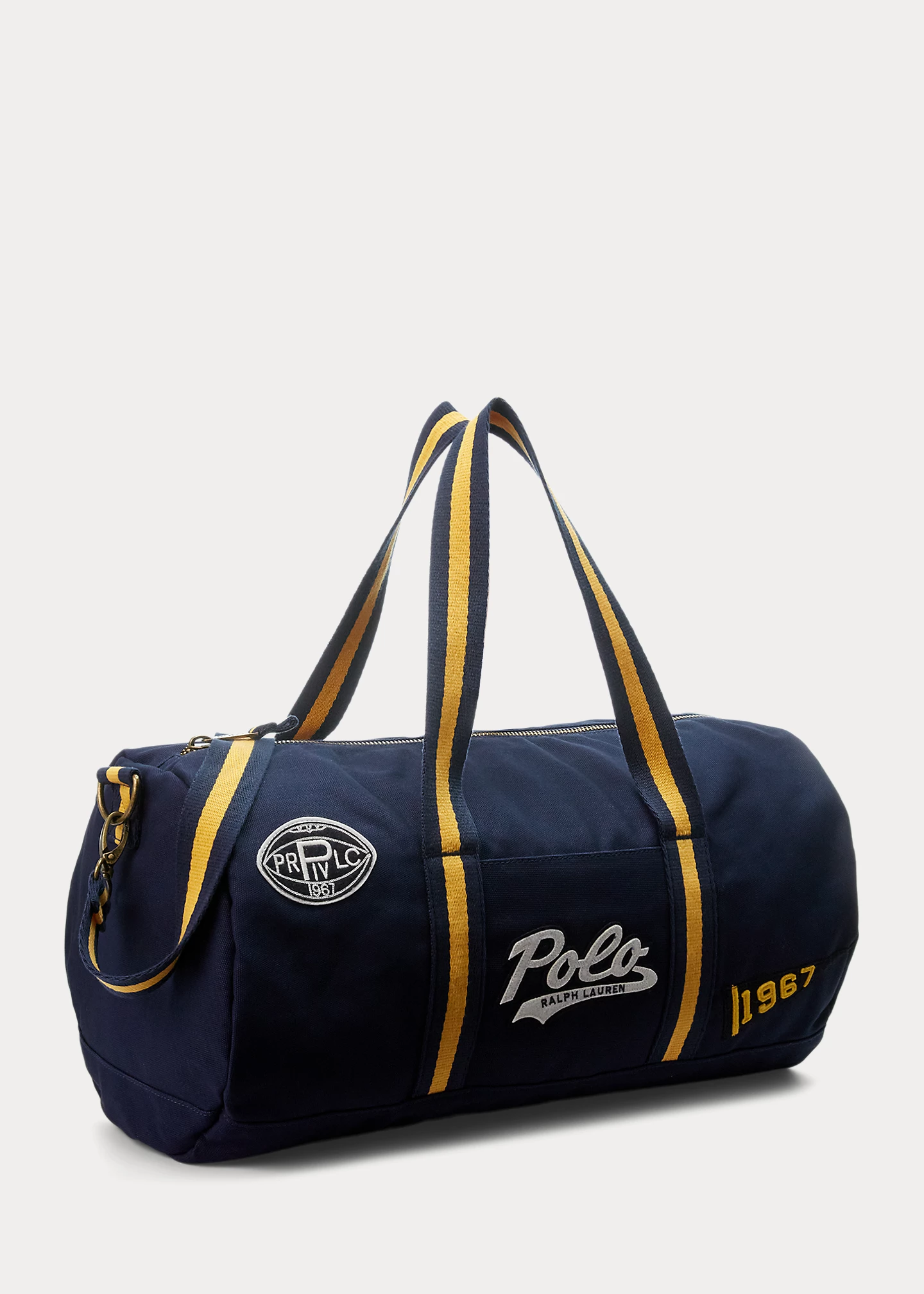 Logo-Patches Canvas Duffel