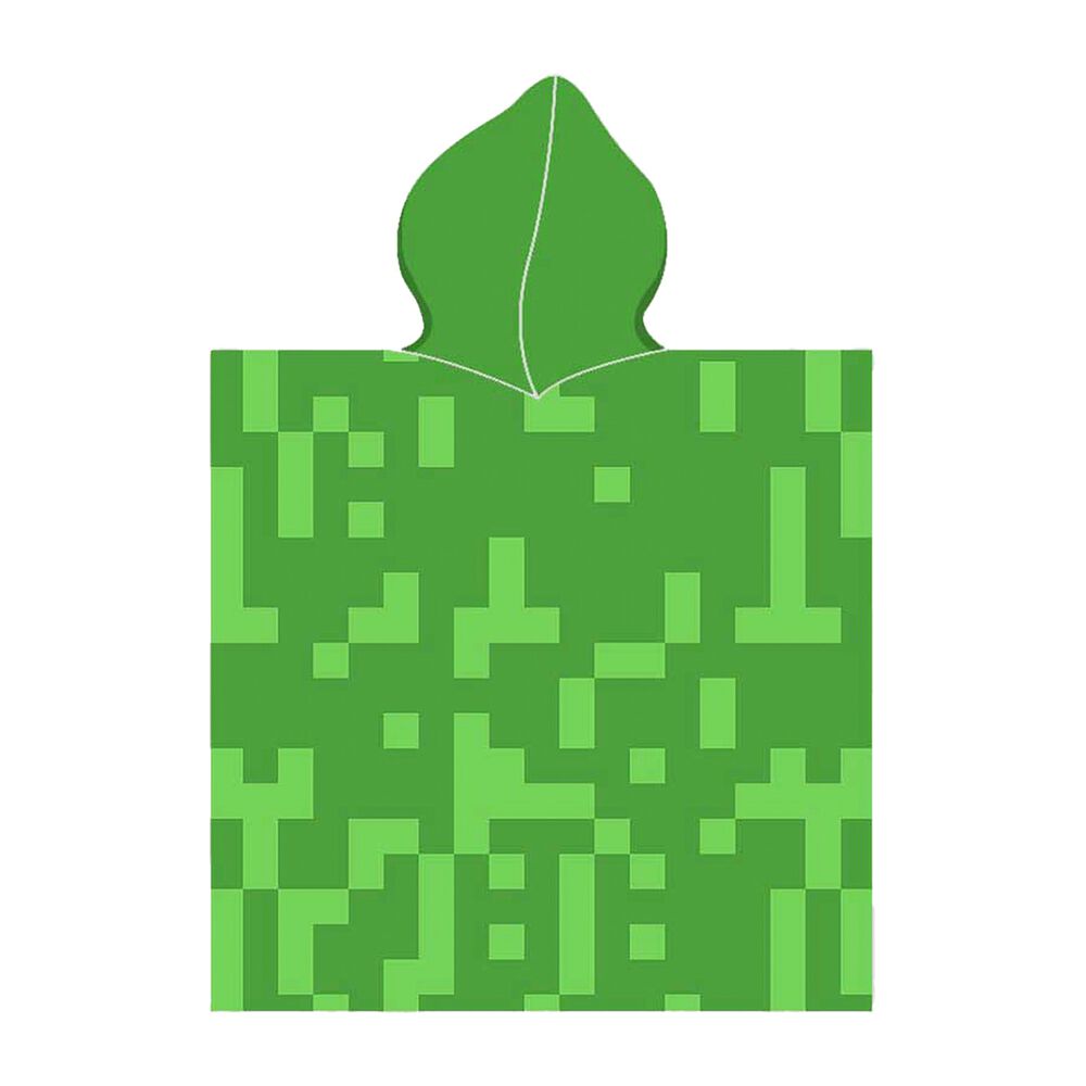 MINECRAFT Ponczo kąpielowe dla dzieci Minecraft, 50 x 115 cm, wzór 2